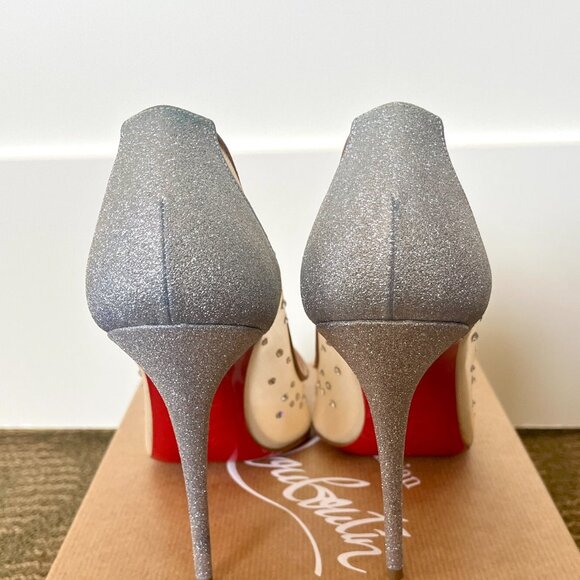 Christian Louboutin Follies Strass 100 Pump - Picture 3 of 6